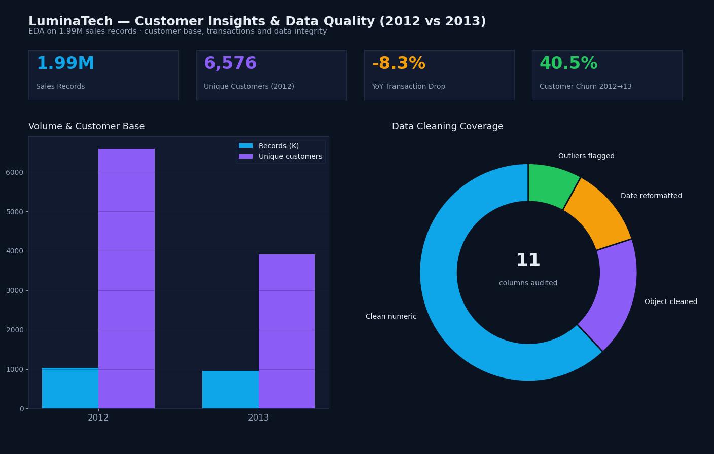 LuminaTech Lighting — Customer Insights (BUSA8000) preview